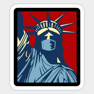 Liberty Masked Sticker